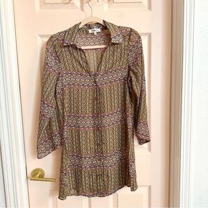 Lightweight French kiss button up